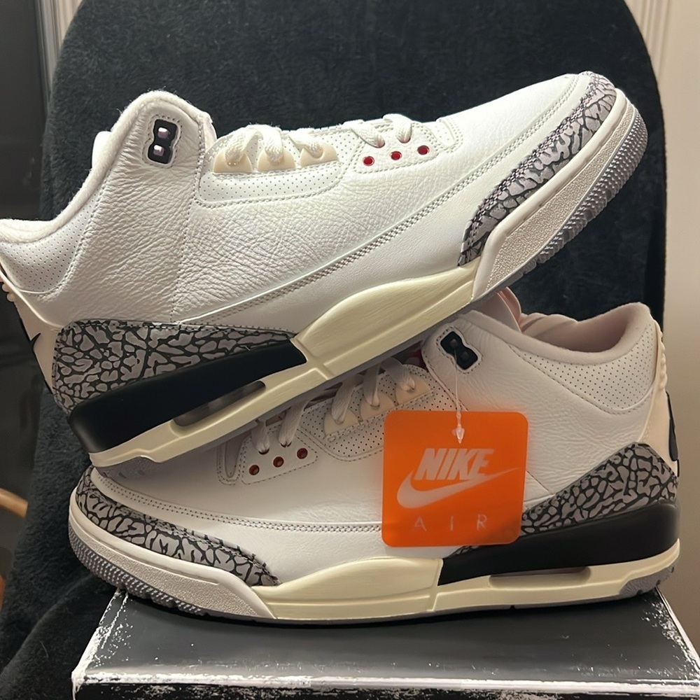 Jordan 3 White Cement Reimagined Sz 13 NIB
